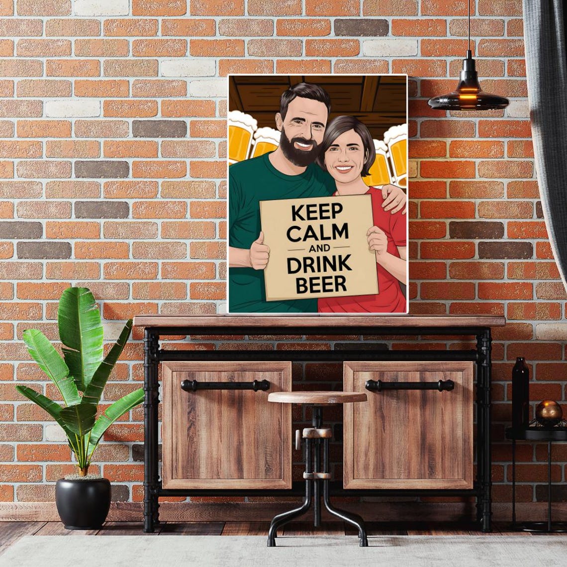 Beer Humour, Funny Beer Jokes Art Print - Image 5