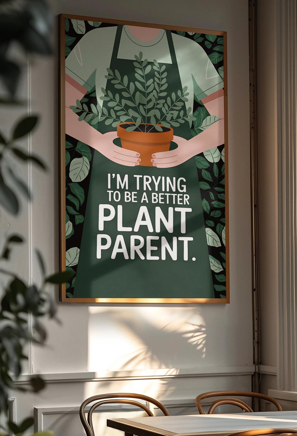 Vegan Poster, Environmental Wall Art Print - Image 5