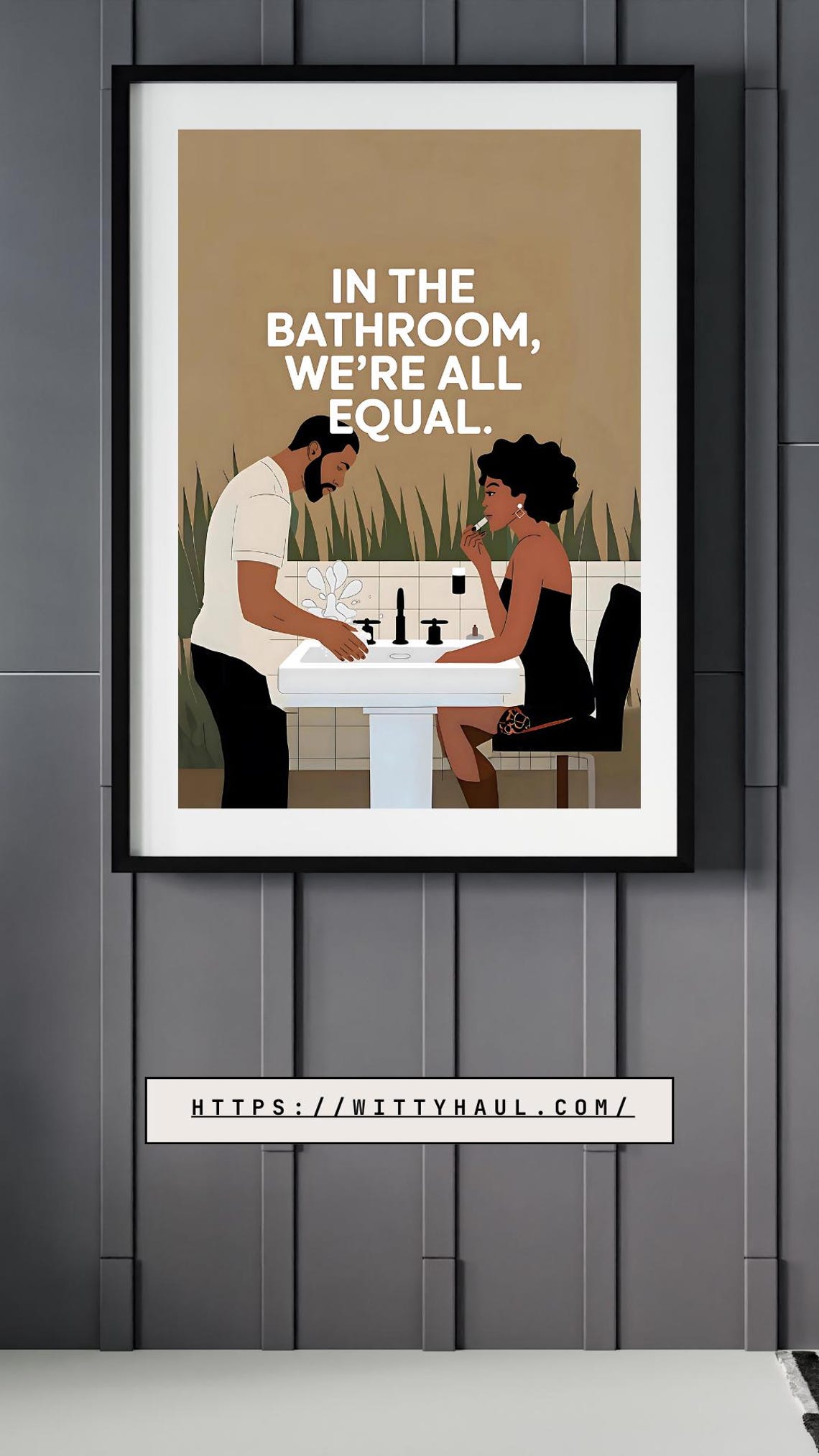 Funny Bathroom Toilet Humor Art Print - Image 6