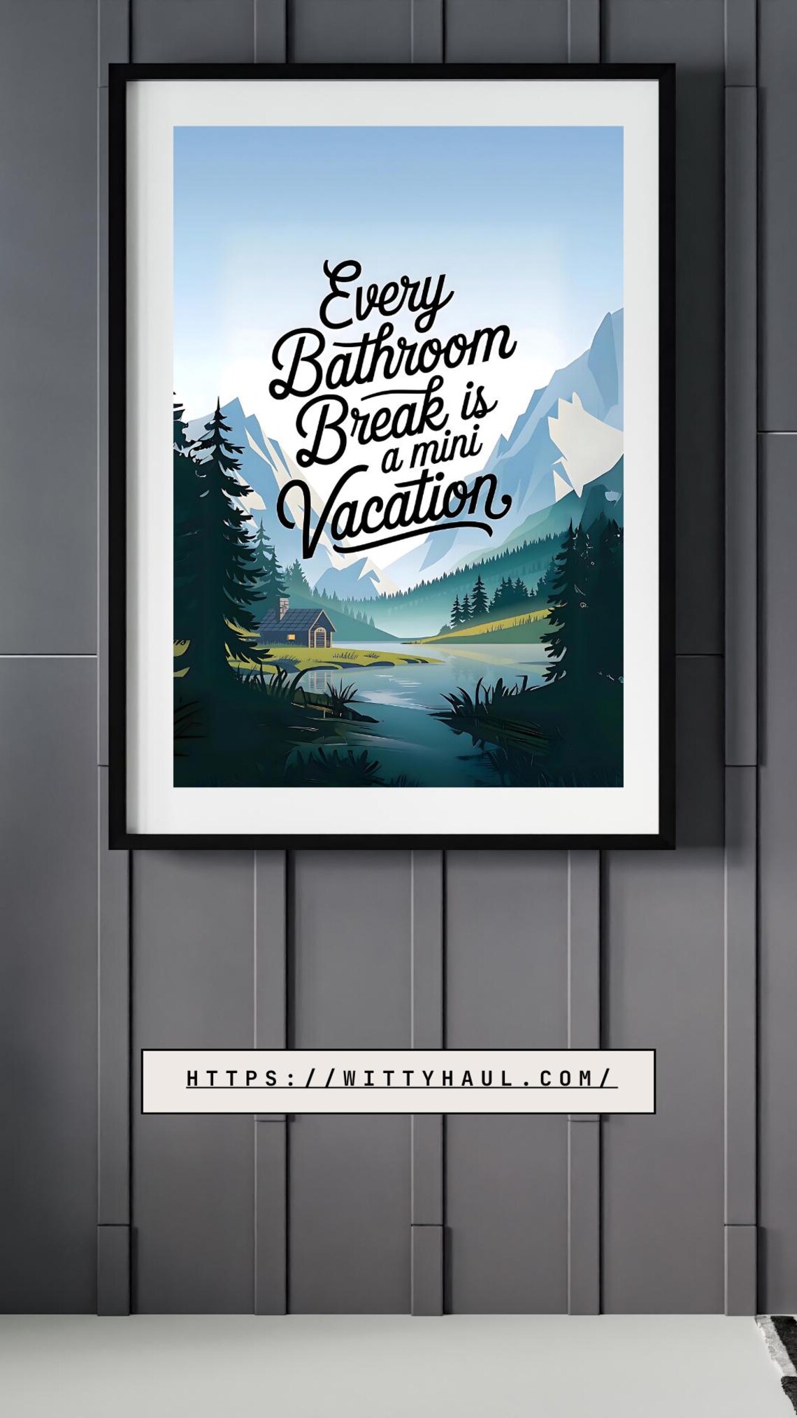 Funny Bathroom Decor, Toilet Humor Art Print - Image 6