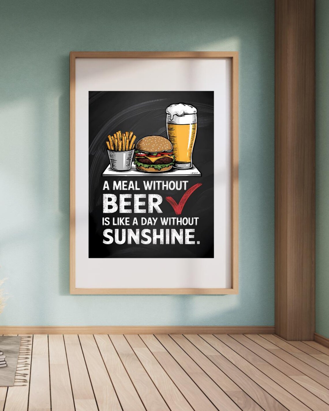 Beer Humor Wall Art Print, Beer Lover Gift - Image 6
