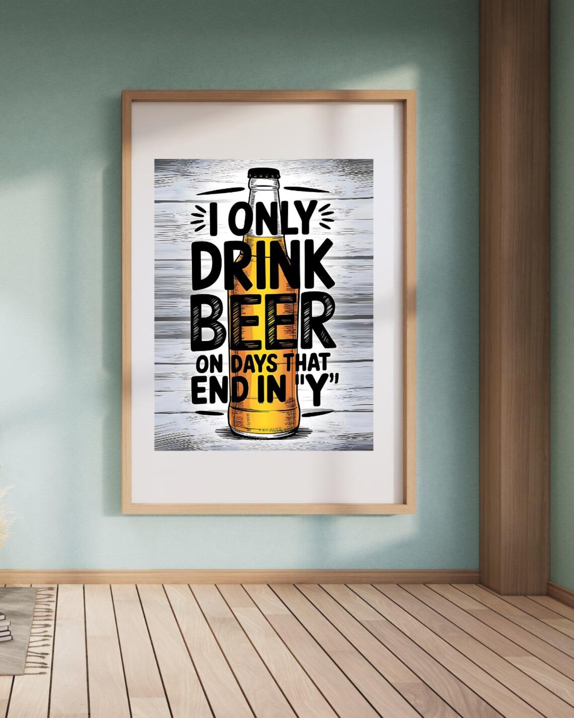 Beer Humour, Funny Beer Jokes, Poster Print - Image 2