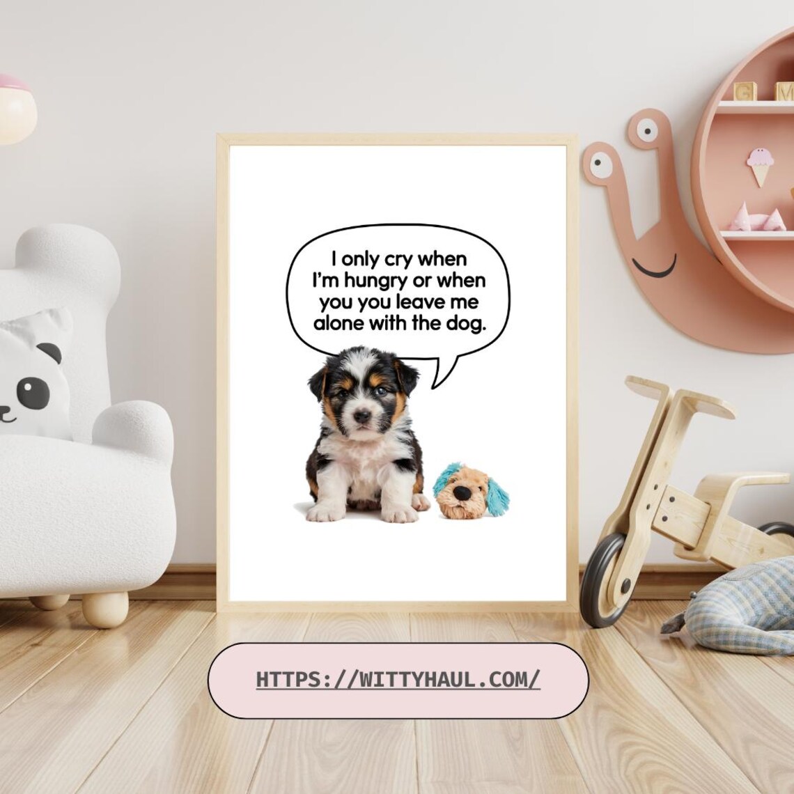 Baby Room Nursery Wall Art, Funny Gift For New Parents - Image 5