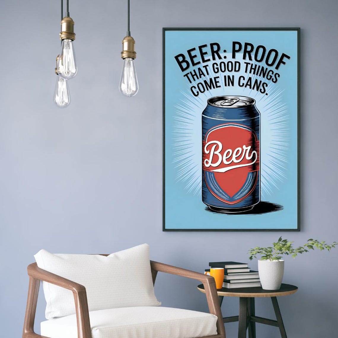Beer Humor Poster, Beer Lovers Gift - Image 4