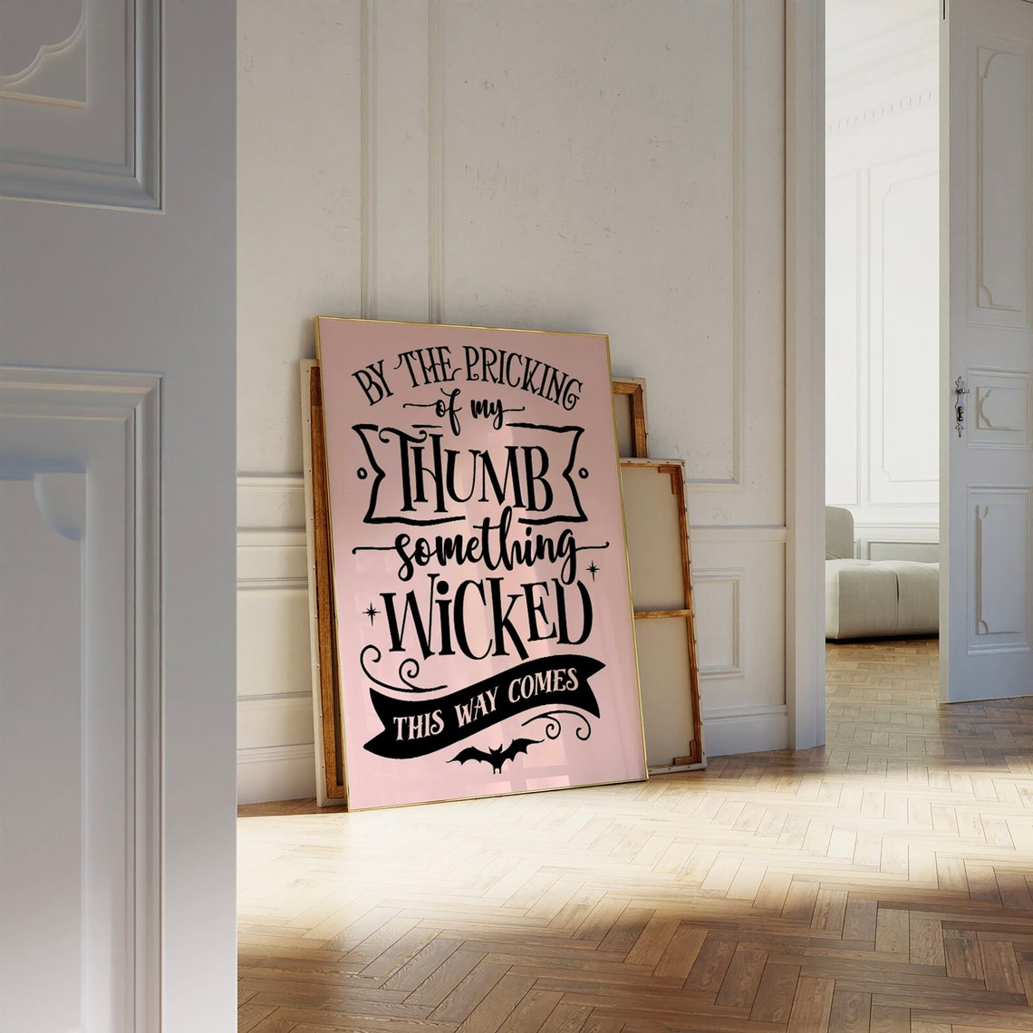 By the Pricking of My Thumb Something Wicked Halloween Poster - Image 2