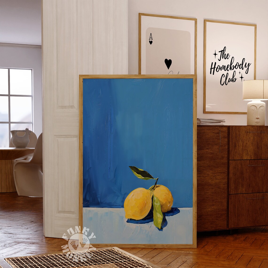 Lemon Still Life, Retro Kitchen Art Print - Image 3
