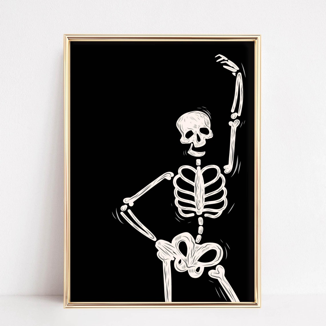 Halloween Party Bundle Set of 8 Spooky Designs Gallery Art Poster - Image 6