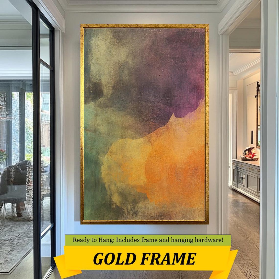 Dreamy Abstract Wall Art Soft Earthy Tones With Textured Layers Modern Minimalist Artwork For Home Decor - Image 3