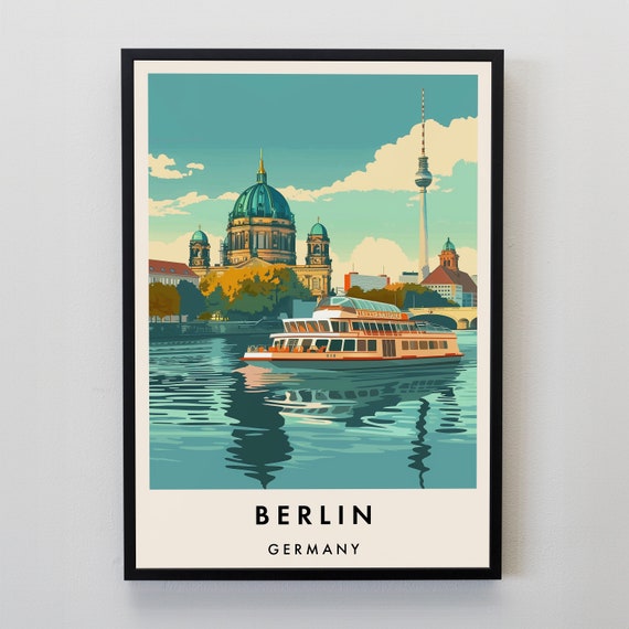 Berlin Gift Travel Poster
