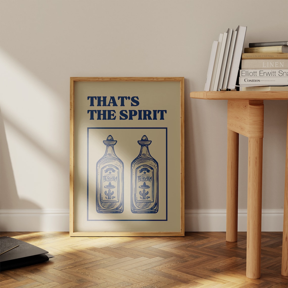 Vintage Liquor Bar Art Print, Bar Cart Decor - Image 2