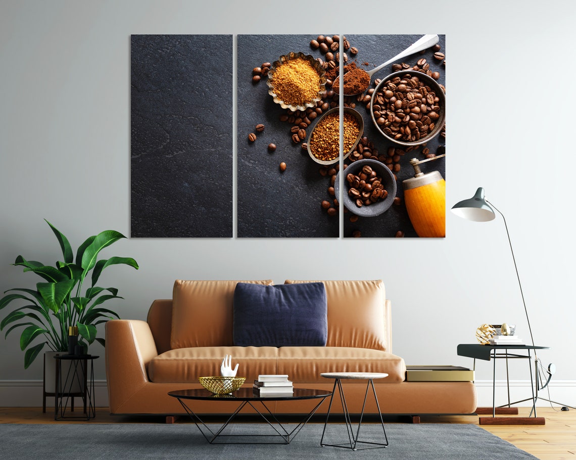 Coffee Decor For Wall Coffee Beans Print Art On Coffee Contemporary Wall Art Original Decor For Kitchen Coffee Popular Art - Image 7