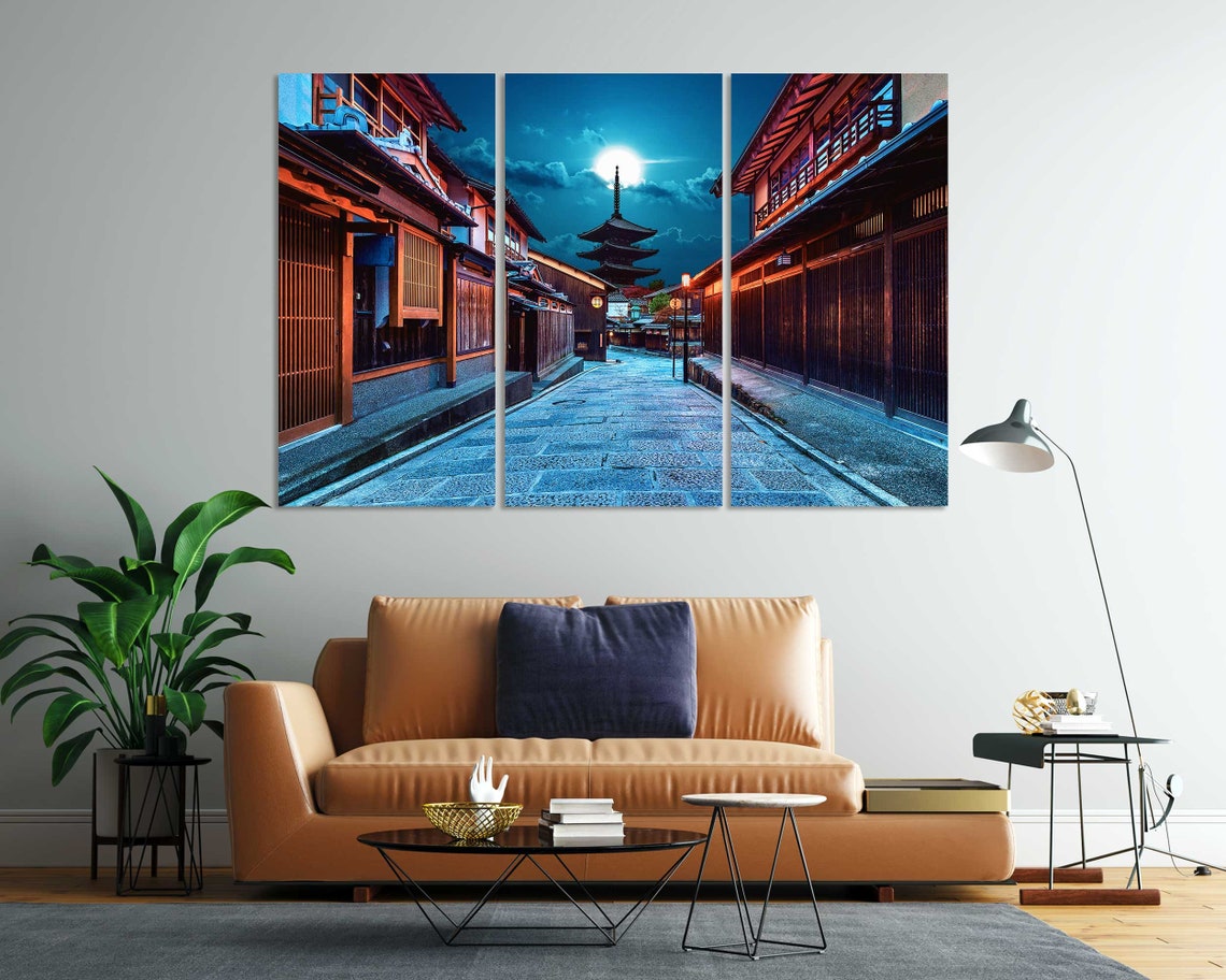 Yasaka Pagoda And Sannen Zaka Street In Kyoto Printing Art On Japan Wall Art Decoration Kyoto City Home Decor Japan Print Art - Image 8