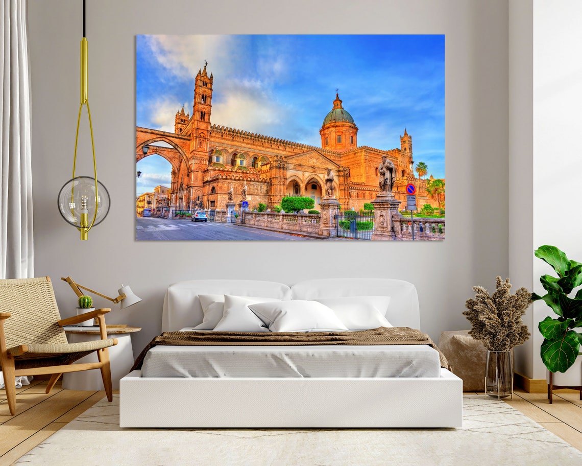 Palermo Cathedral Sicily Arab Norman Architecture Triptych Wall Poster - Image 7