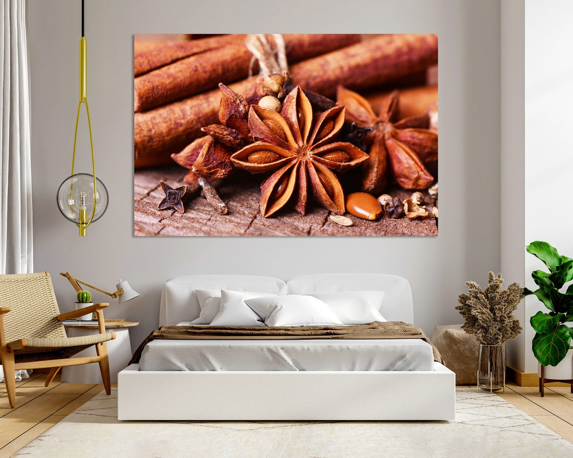 Star Anise Cinnamon Sticks Warm Spices Close Up Kitchen Poster - Image 6