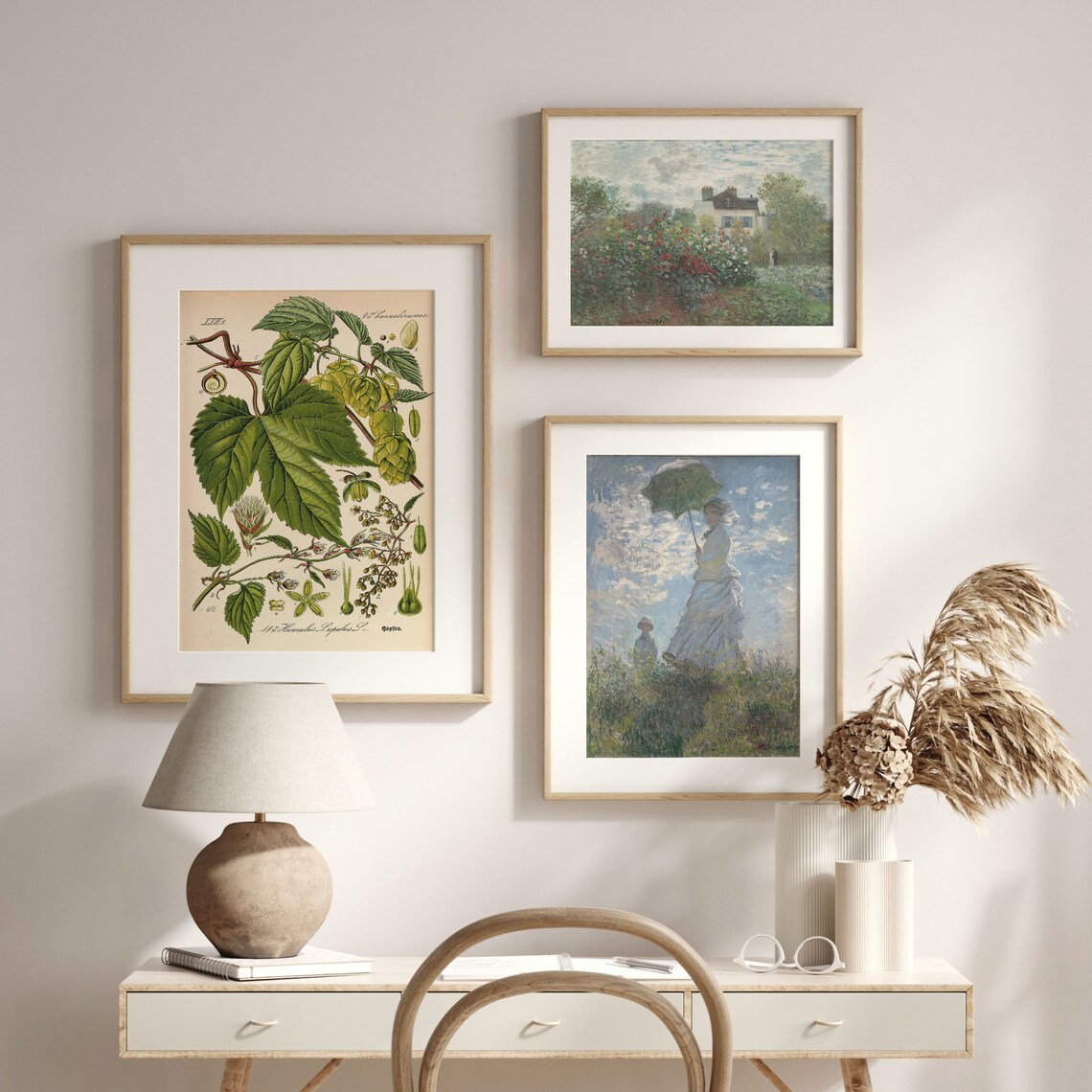 Hops Vintage Botanical Art Print, Beer Plants - Image 2