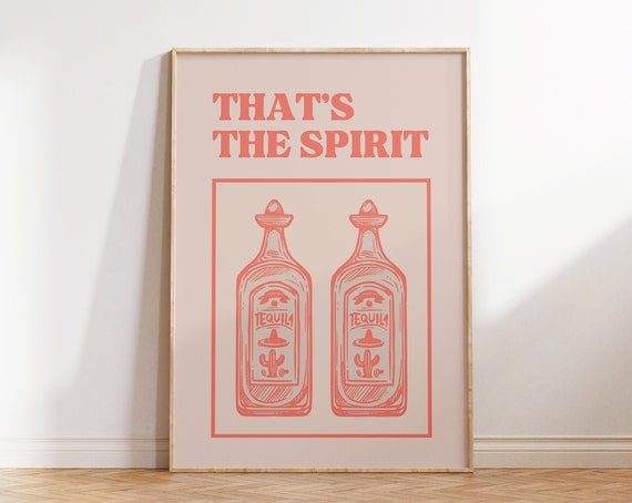 Bar Art Print Vintage Liquor Poster Bar Cart Wall Art Bar Art Drinks Wall Decor Funny Alcohol Print 1 Print