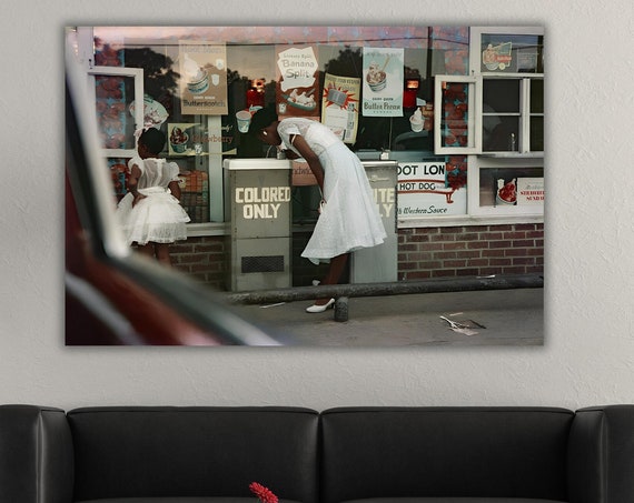 Drinking Fountain Poster Print Decor For Home Office Decoration Gordon Parks Wall Art Design Poster Or Ready To Hang