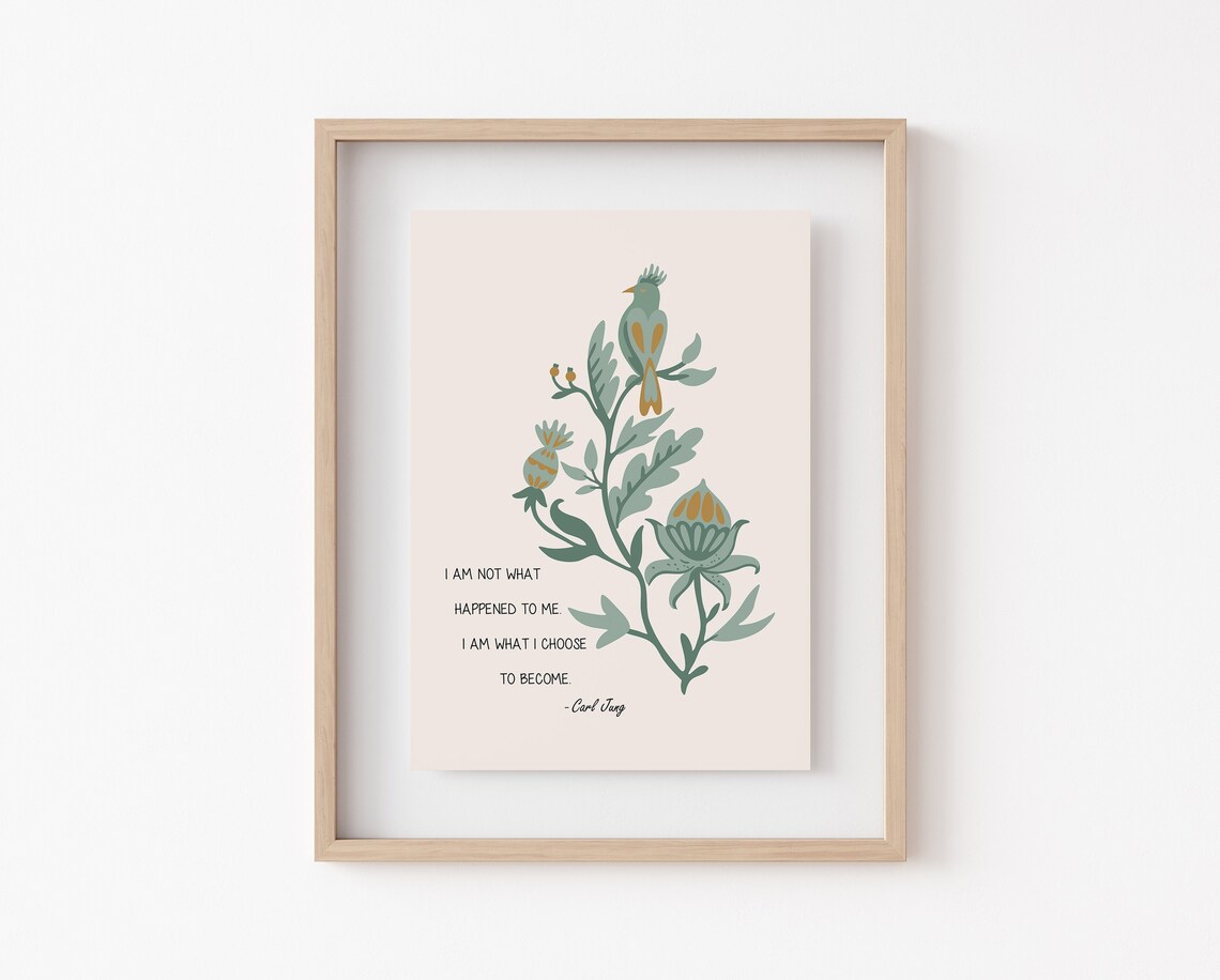 Carl Jung Quote Print, Psychology Office Decor - Image 2
