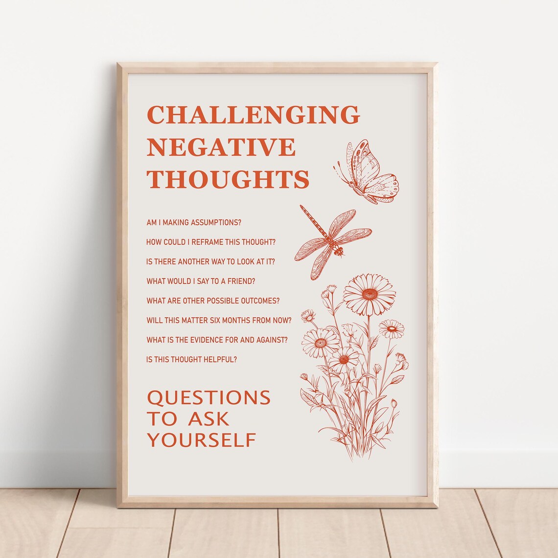 Retro Mental Health Posters for Therapy Office Decor - Image 3