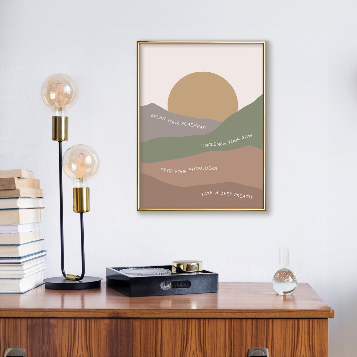 Grounding Technique Relax Sequence Art Print - Image 3