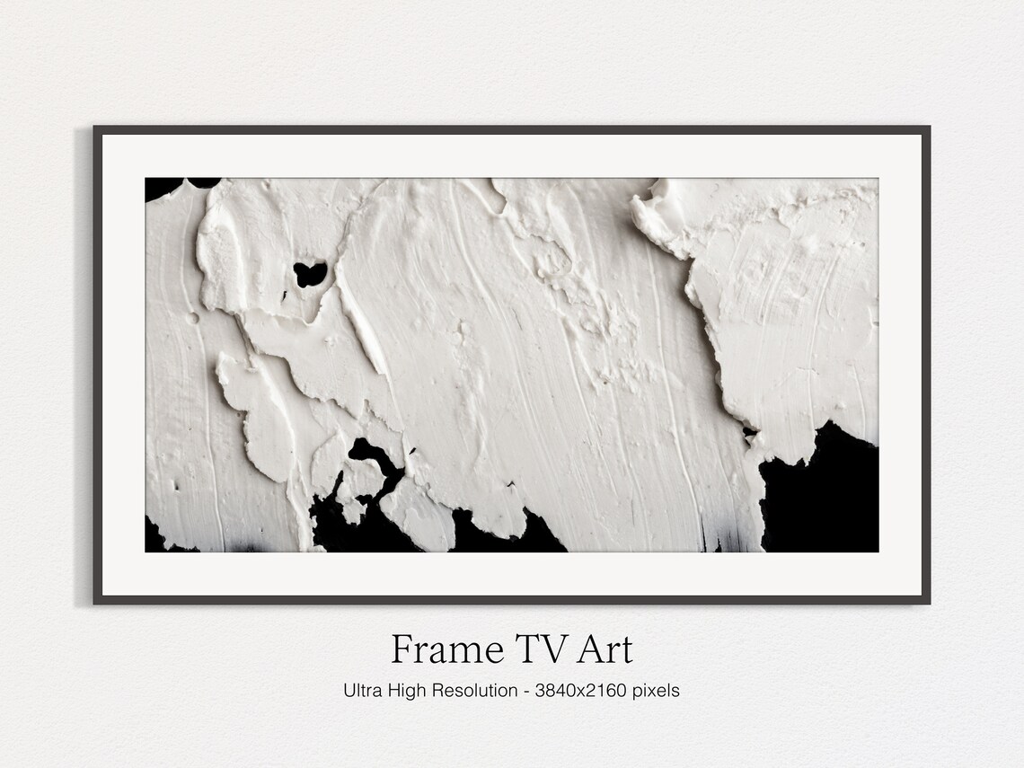 Black and White Modern Abstract Art Print - Image 4
