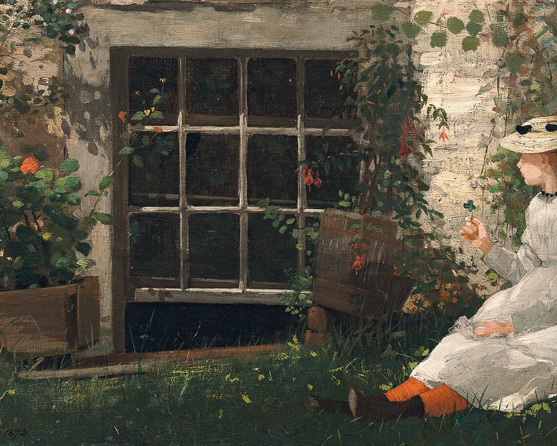 Sitting Girl Painting Oil Painting Art Print - Image 3