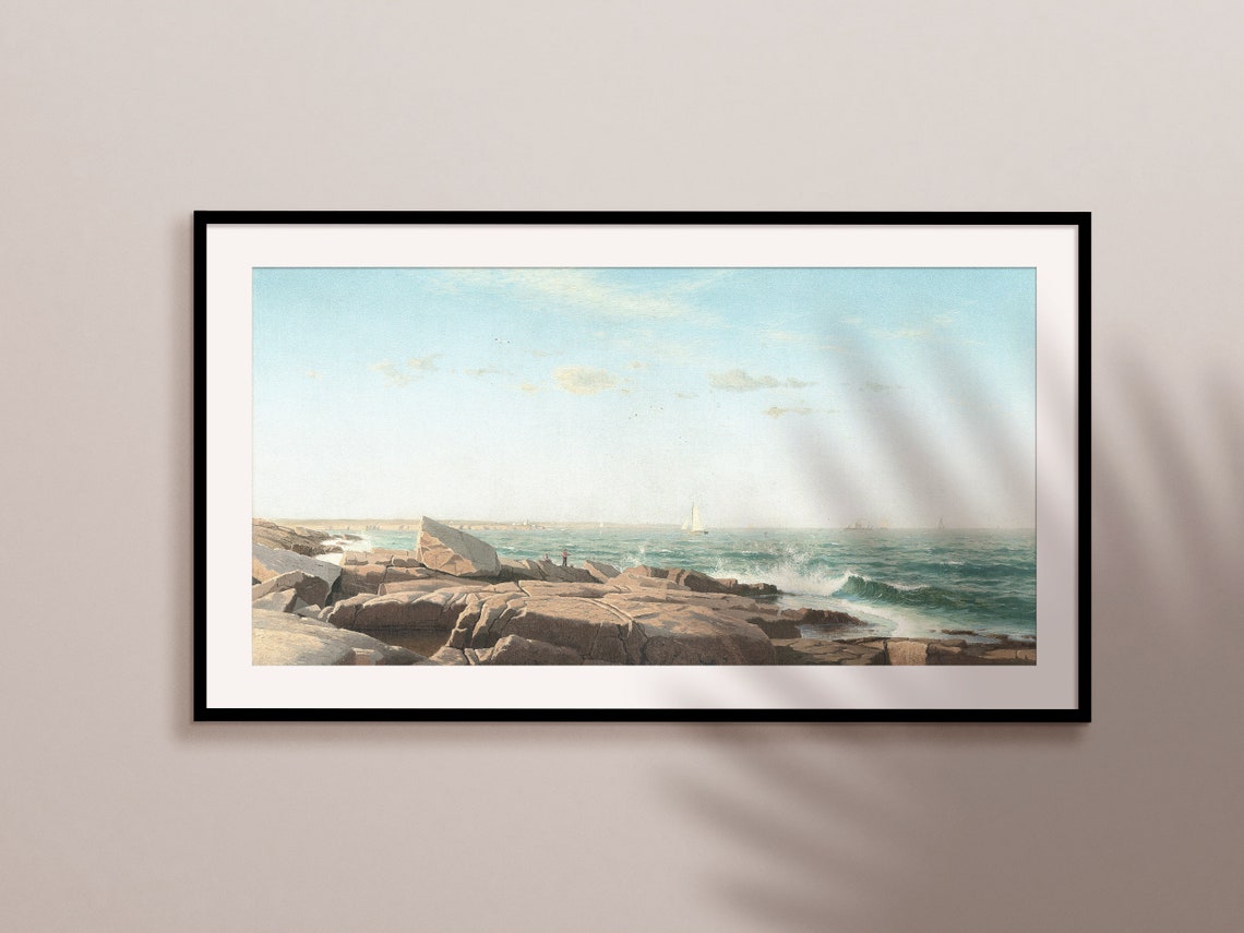 Summer Coastal Art Print - Image 2