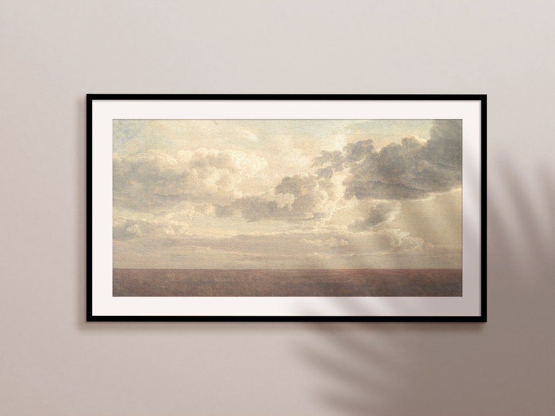 Frame Tv Art Vintage Sky Art For Frame Tv Oil On - Image 2
