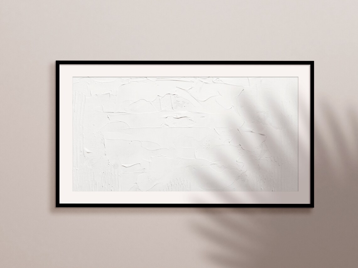 Modern Texture Abstract Art Print, Neutral Farmhouse - Image 2