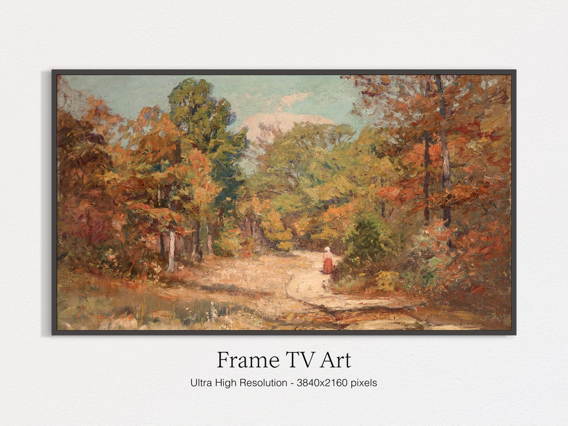 Autumn Trees Art for TV Frame Art Print - Image 4