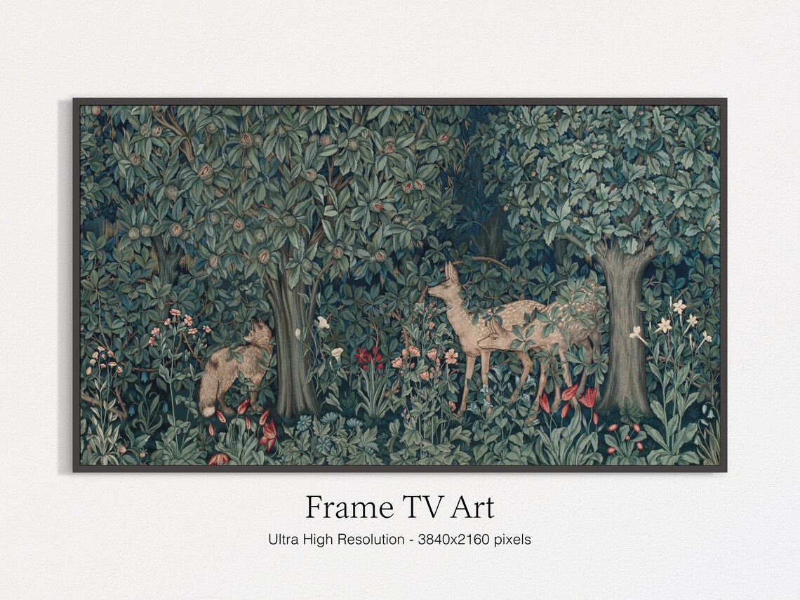 Forest Painting Art Print