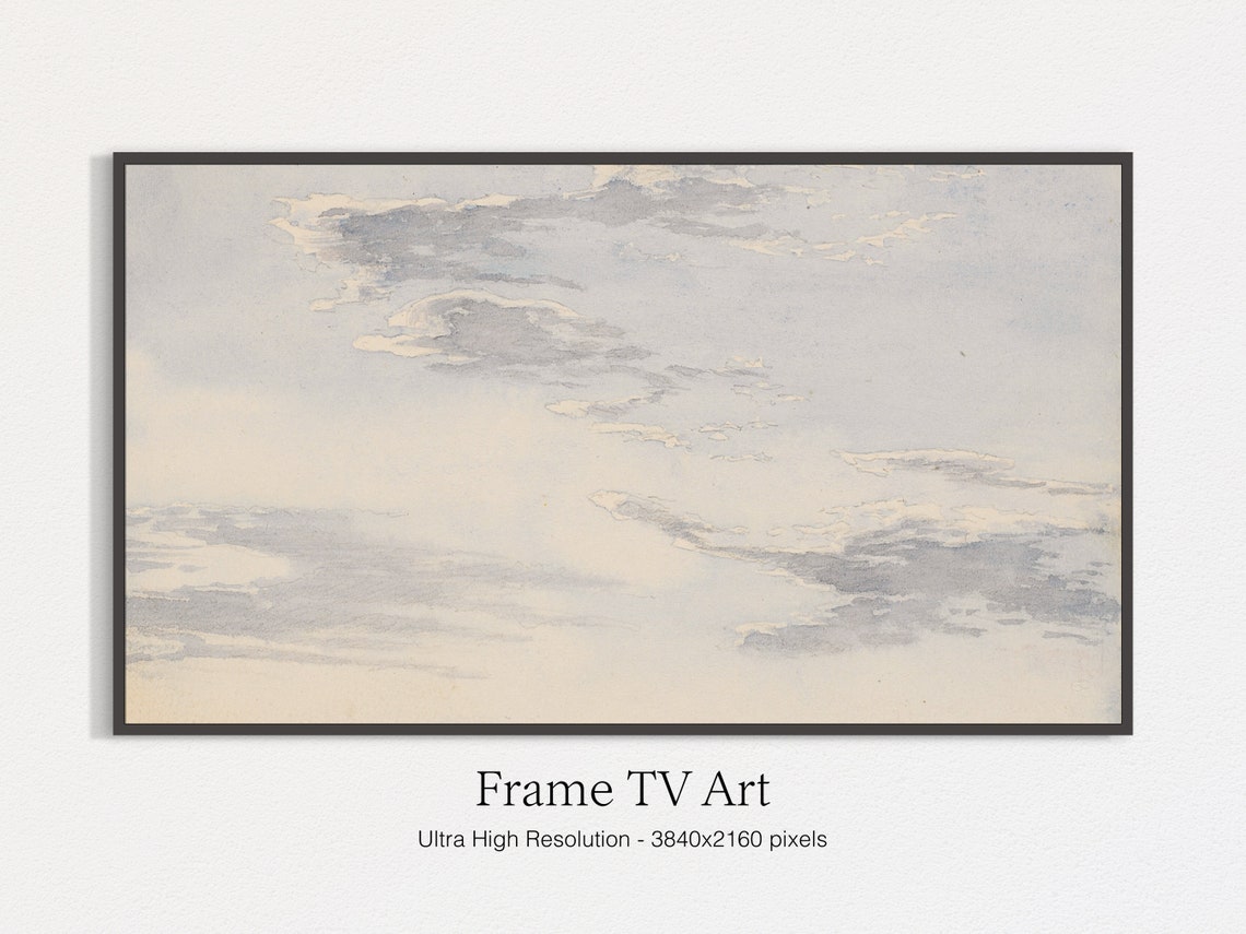 Spring Skyscape, Sky and Cloud Painting