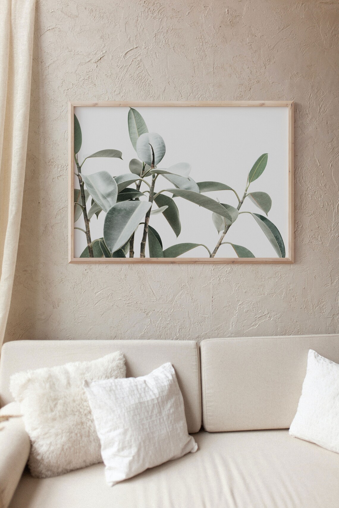 Eucalyptus Botanical Farmhouse Art Print - Image 3