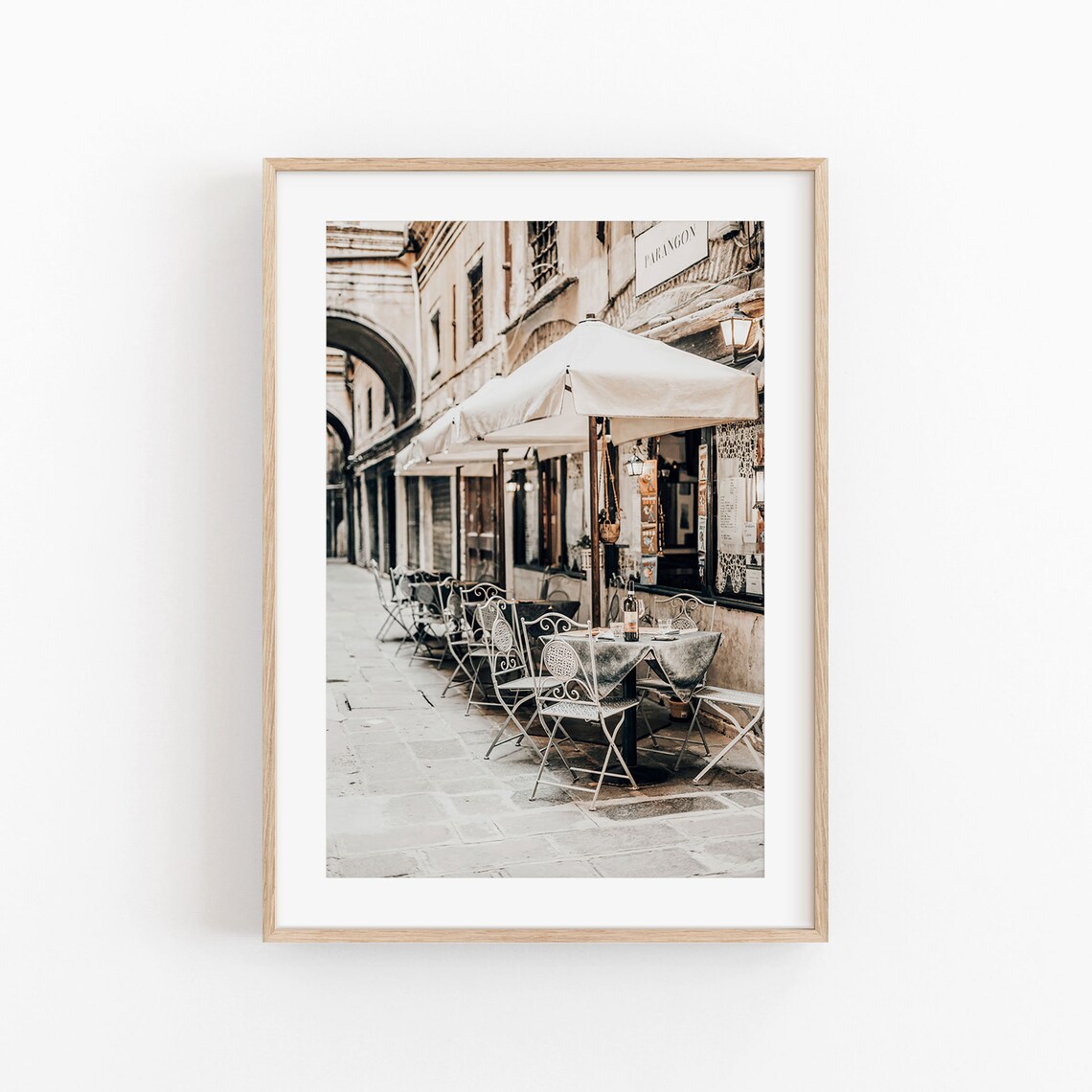 Italy Restaurant Italian Village Photo Print