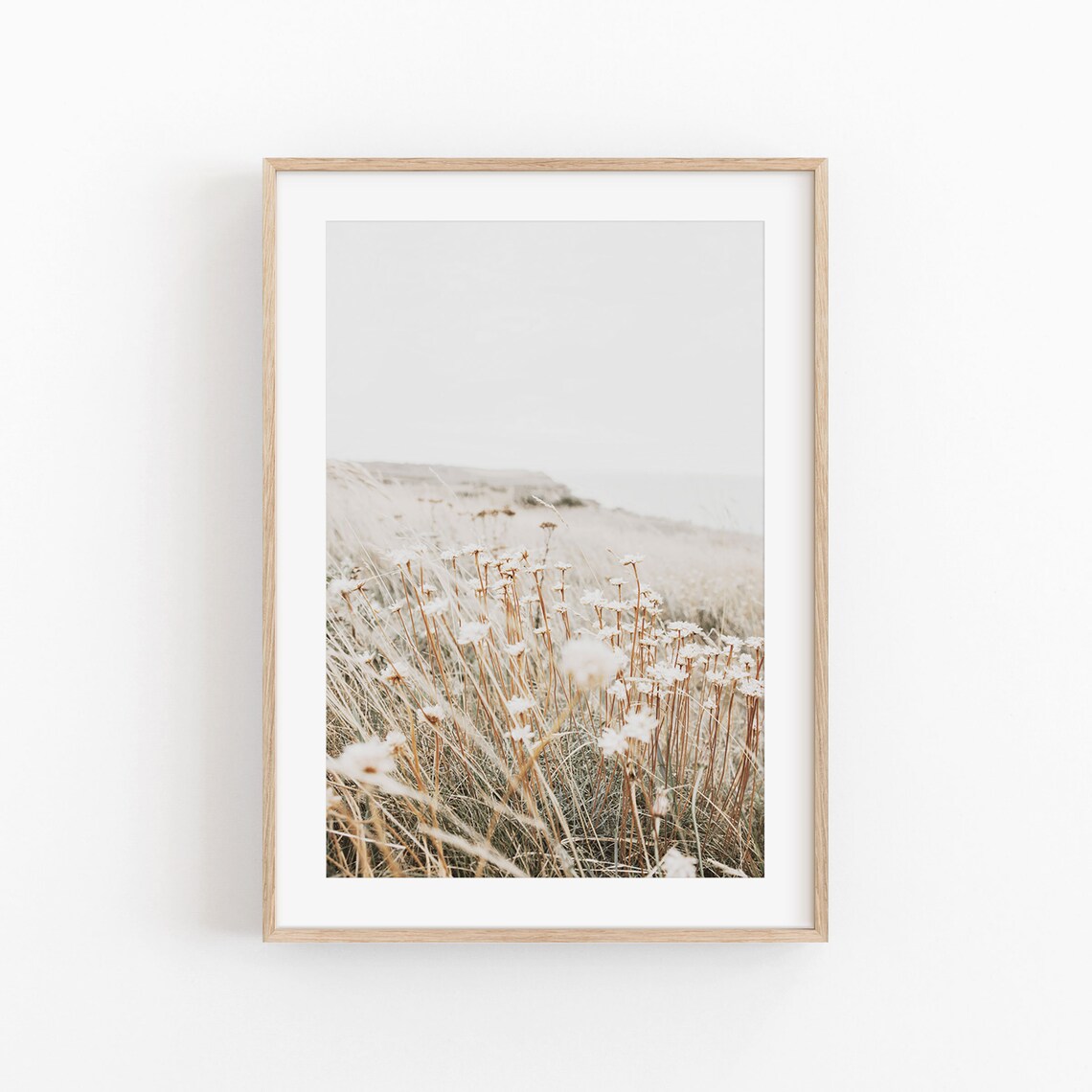 Farmhouse Landscape Nature Wall Art Print