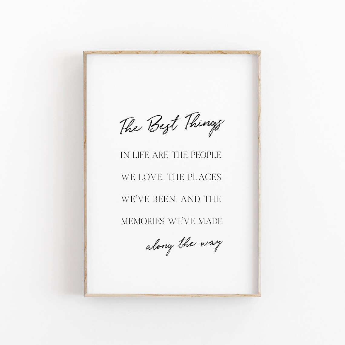 Typography Quote Art Print, Funny Decor Print