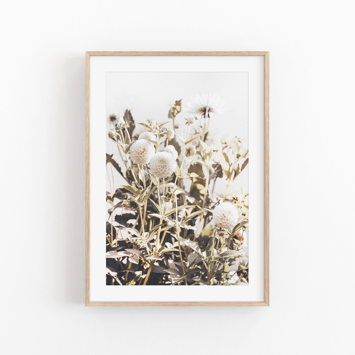 Botanical Wreath Art Print, Farmhouse Kitchen Herbs - Image 3