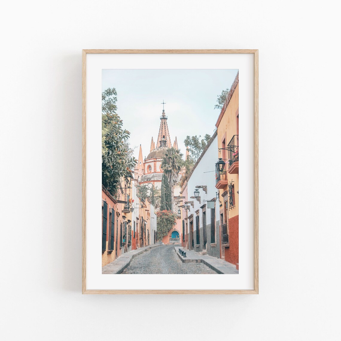 Mexico City Photo Desert Boho Poster Print