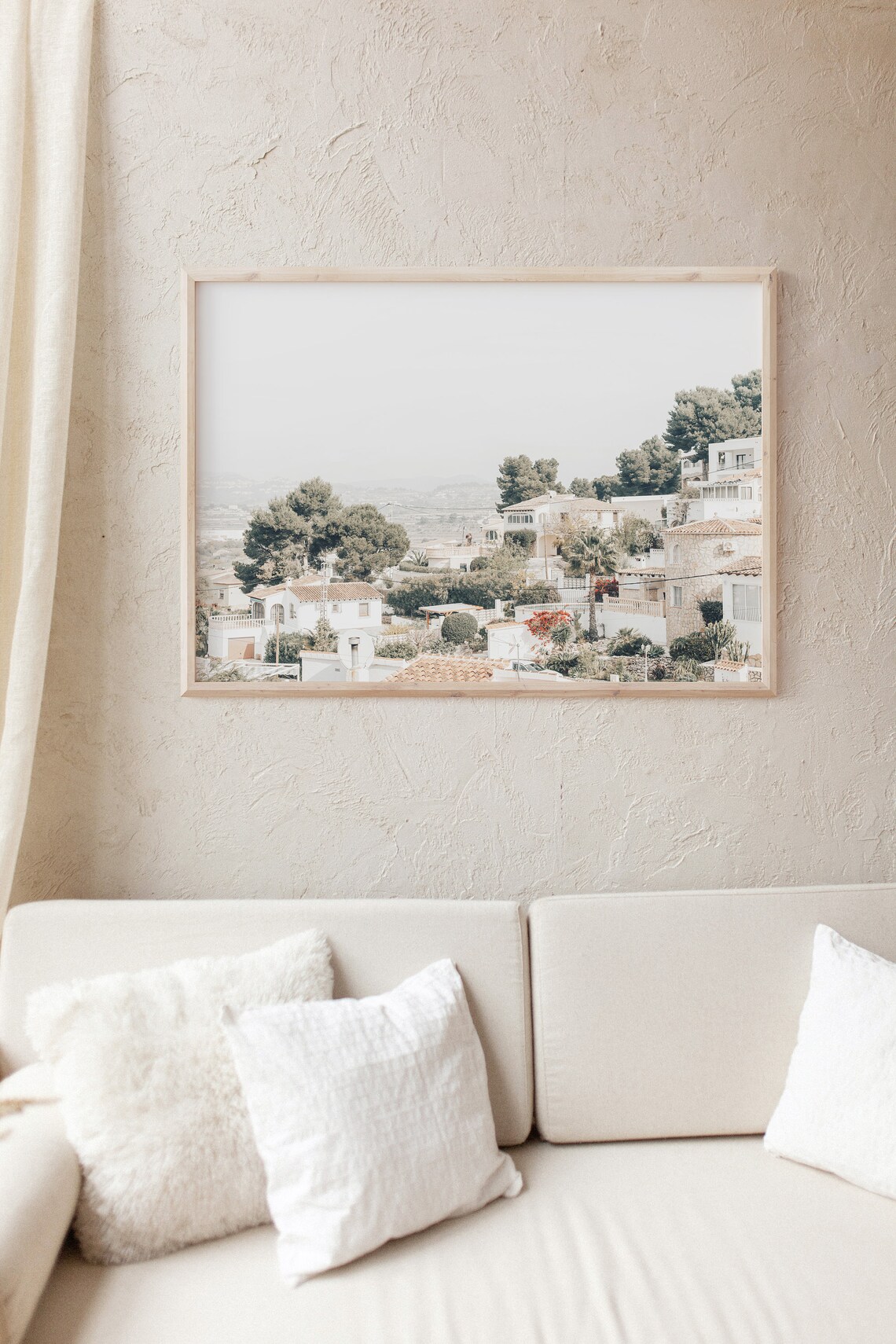 Spain Villa Nature Landscape Mediterranean Travel Poster - Image 2