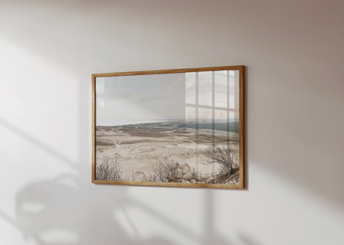 Modern Minimalist Nature Landscape Art Print - Image 3