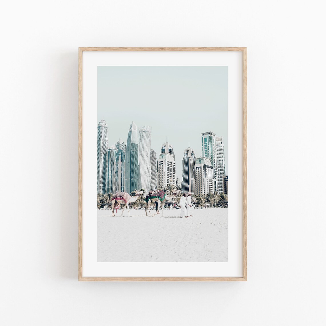 Dubai Cityscape Photography Print, United Arab Emirates