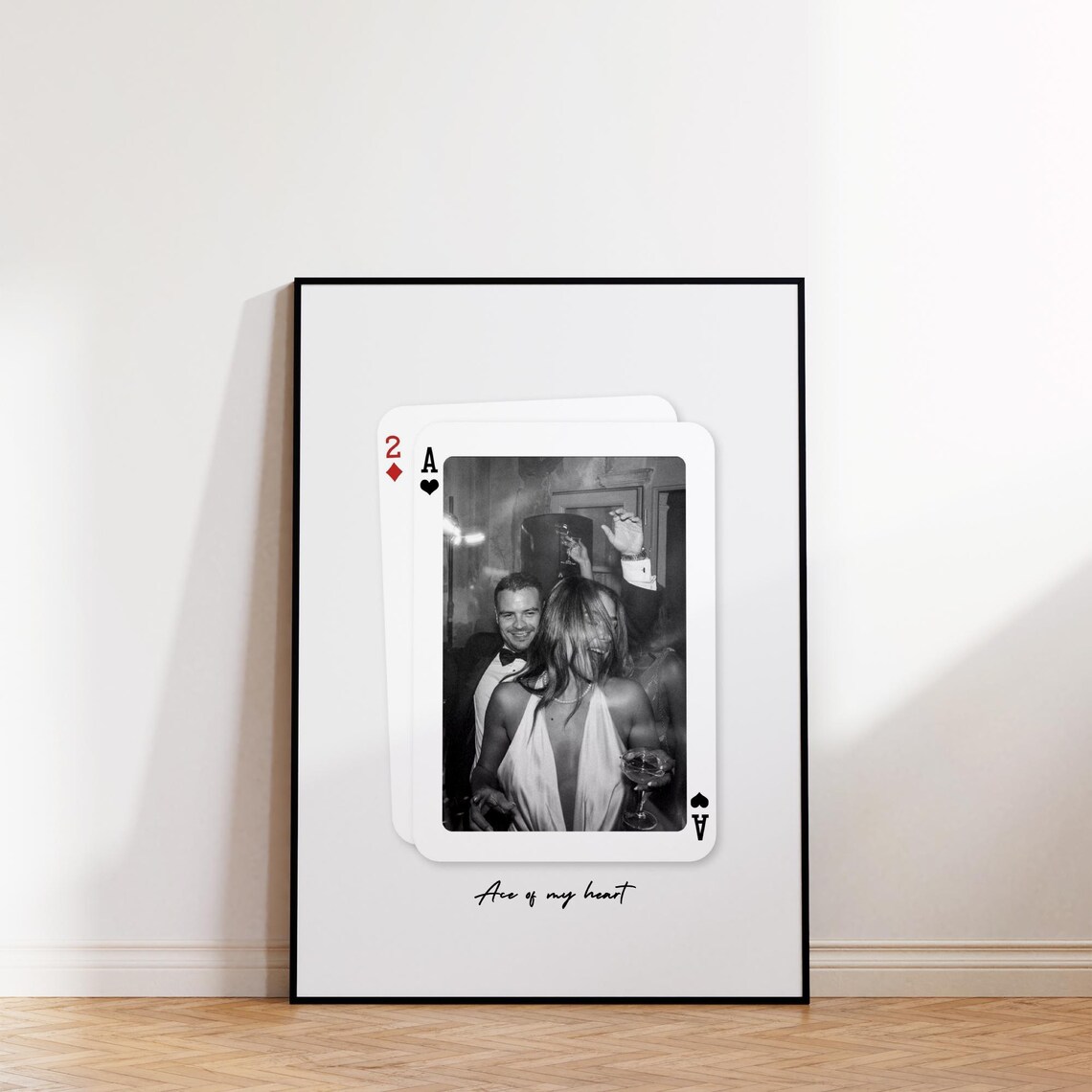 Forever My Wild Card Photo Playing Card Friendship Gift Poster - Image 2