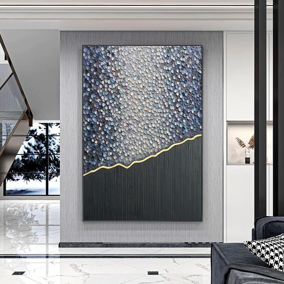 Abstract Painting, Modern Living Room Decor