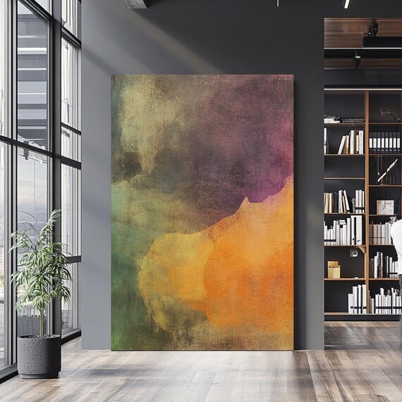 Dreamy Abstract Wall Art Soft Earthy Tones With Textured Layers Modern Minimalist Artwork For Home Decor