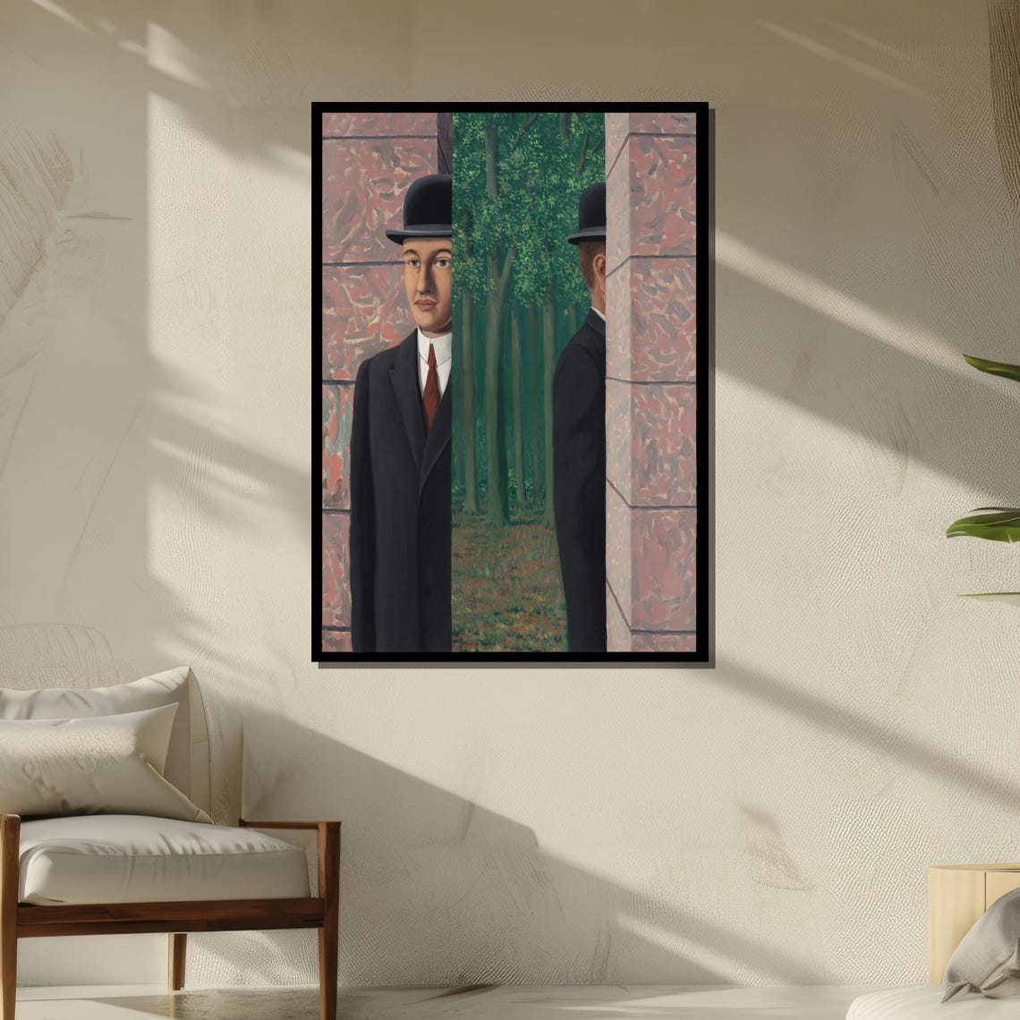 Rene Magritte Bowler Hat Man Surrealist Masterpiece Art Poster - Image 5