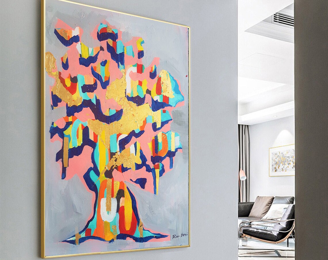 The Giving Tree Abstract Art Print by Ron Deri - Image 3