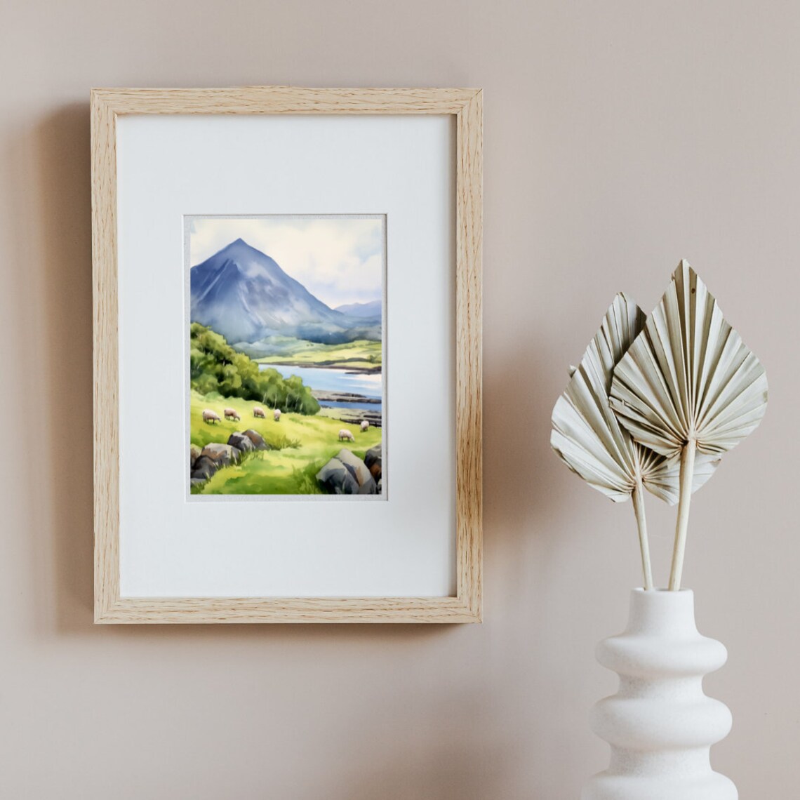 Snowdonia National Park Watercolor Travel Poster - Image 2