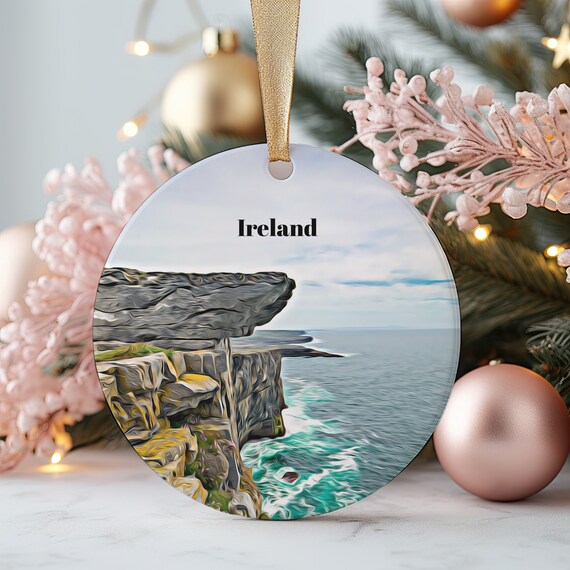 Ireland Cliffs of Moher Dramatic Ocean Coast Travel Souvenir Wall Poster