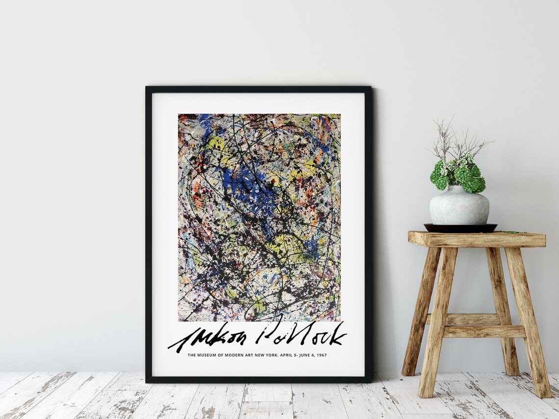 Jackson Pollock - Abstract Expressionism Print