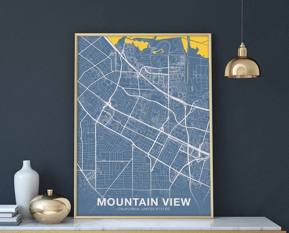 Mountain View, CA USA Poster Print